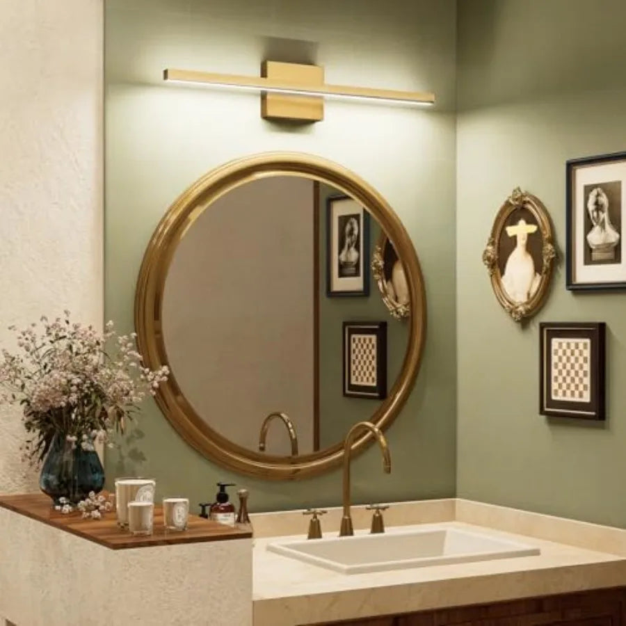 Modern Bathroom Vanity Light 24 inch, 14W Dimmable 5CCT Led Bathroom Light Fixture Over Mirror, Bar Vanity Light for Bathrooms