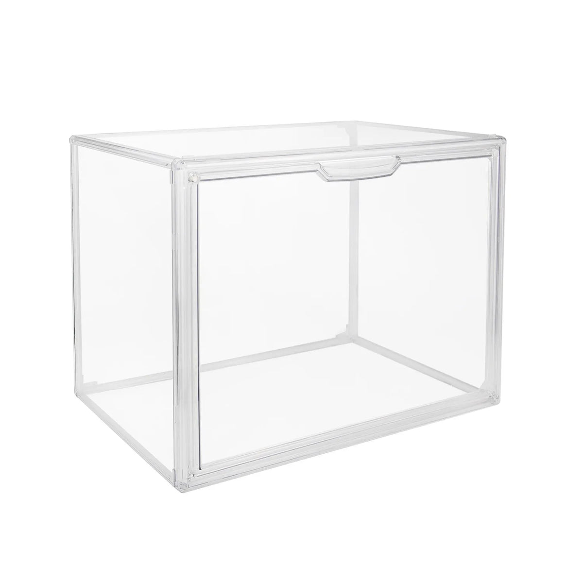 1pc/3pcs Clear Display Case Large Capacity Storage Box Acrylic Organizer Bins For Figures Blind Box Makeup Toy Showcase HangBag