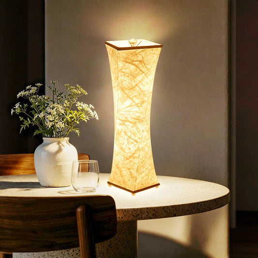 Trinova Table Lamp Set of 2, Bedside Lamp with 3 Color Temperatures, Nightstand Lamps Modern Desk Lamp for Office, Bedroom, and Living Room Decor
