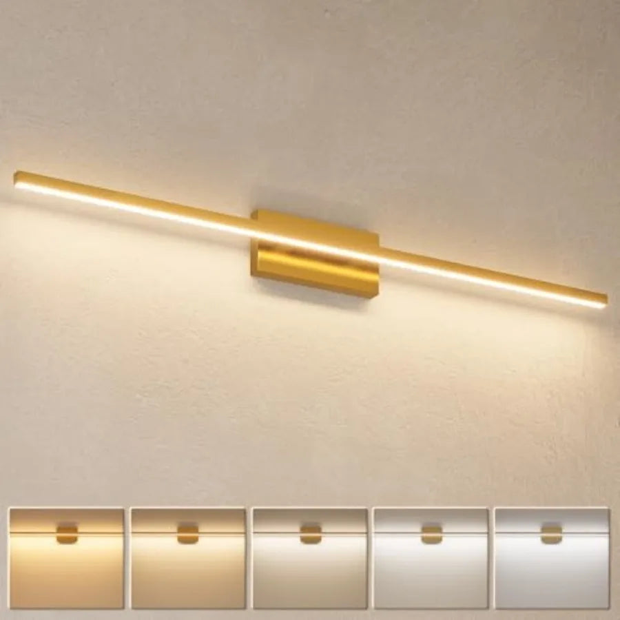 Modern Bathroom Vanity Light 24 inch, 14W Dimmable 5CCT Led Bathroom Light Fixture Over Mirror, Bar Vanity Light for Bathrooms
