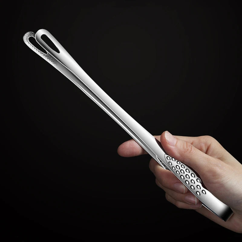 2Pcs Kitchen Tongs Barbecue Grill Tongs Stainless Steel Cooking Tweezers Chef Food Meat Tongs Clip BBQ Tools Kitchen Accessories